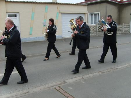 D�fil� en l'honneur des anciens combattants