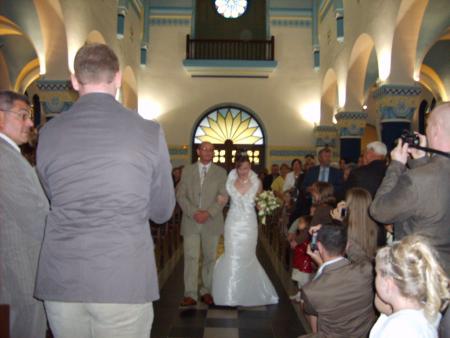 Mariage d'une musicienne de l'Harmonie de Billy-Berclau