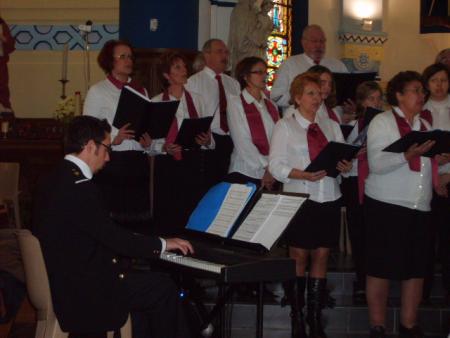 Ste C�cile 2008 : Messe en l'�glise Nt-Dame