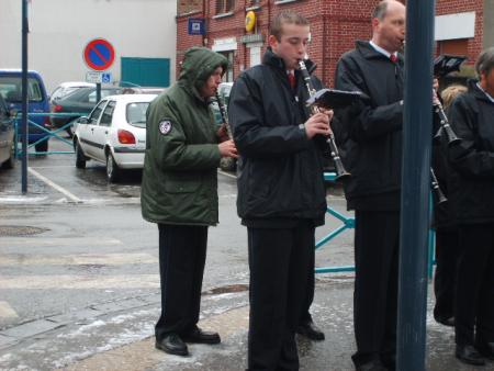 Ste C�cile 2008 : Inauguration du calvaire