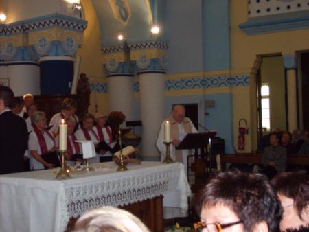 Ste C�cile 2008 : Messe en l'�glise Nt-Dame