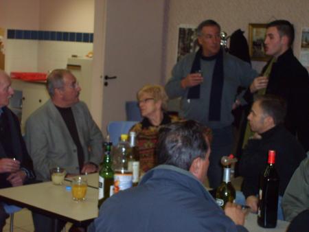 R�ception salle Ste-Anne apr�s la r�p�tition � l'�glise